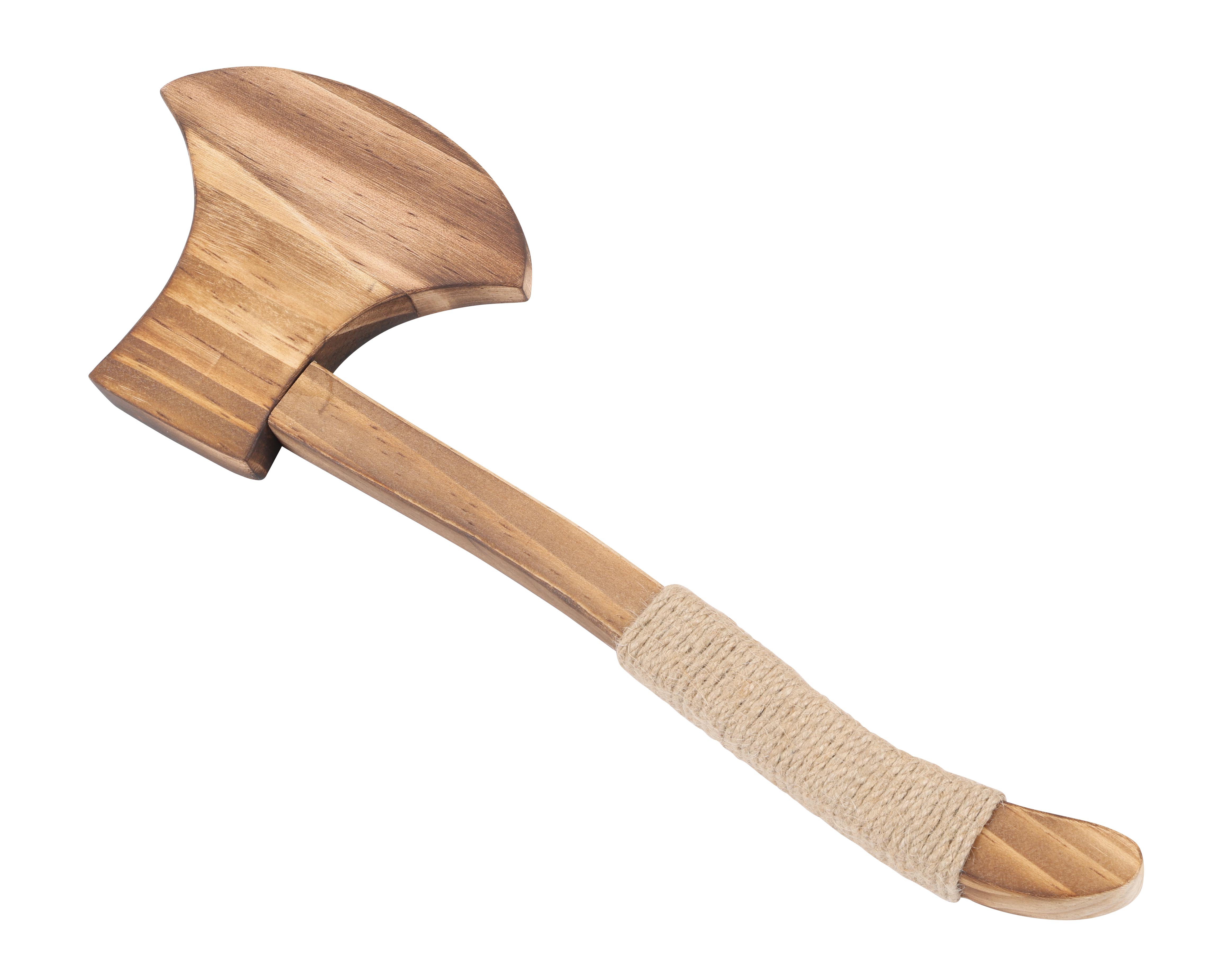 Ascia Xforst X-TA5 In Stile Vichingo - Con Testa In Acciaio Al Carbonio E Manico In Legno Di Noce